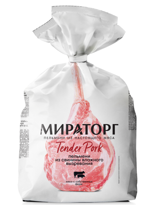 Пельмени Мираторг Tender Pork свинина влажного вызревания, 700г