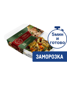 Удон Shifudo королевские креветки и соус терияки замороженный, 200г