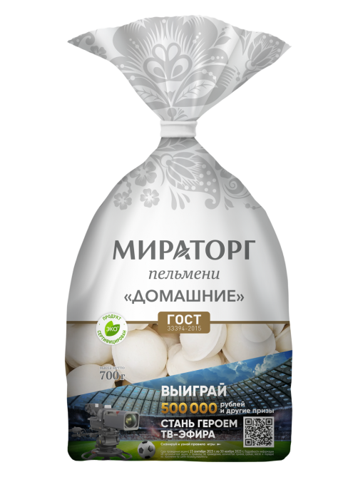 Пельмени Мираторг Домашние замороженные, 700г