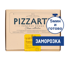 Пицца римская PizzArte 4 сыра с ароматом трюфеля замороженная, 380г
