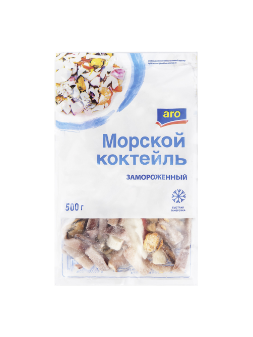 aro Морской коктейль замороженный, 500г