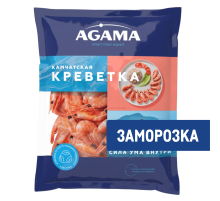 Креветки камчатские Agama 35/45 варено-мороженые, 800г