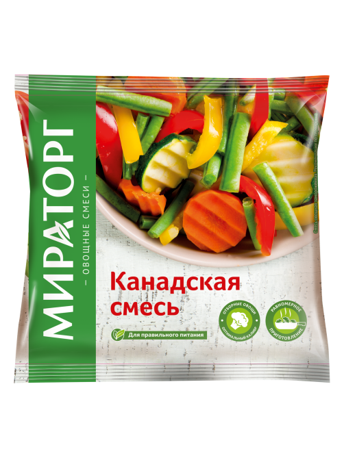 Овощная смесь Мираторг Канадская замороженная, 400г