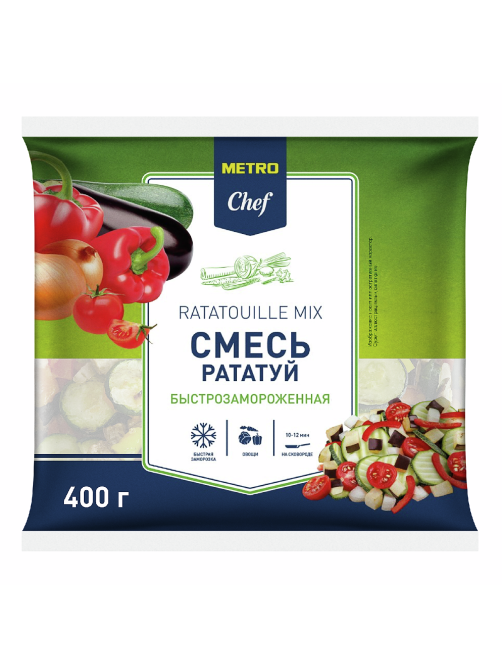 METRO Chef Смесь рататуй быстрозамороженная, 400г
