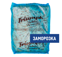 Картофель фри Triumph без панировки быстрозамороженный 9 x 9мм, 2.5кг