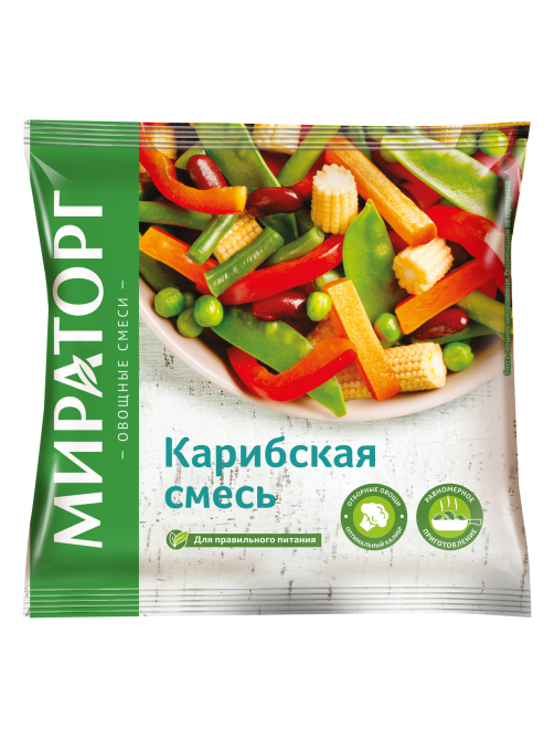 Овощная смесь Мираторг Карибская замороженная, 400г