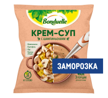 Крем-суп Бондюэль с шампиньонами замороженный, 350г