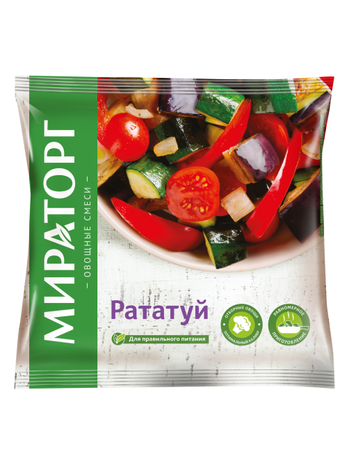 Овощная смесь Мираторг Рататуй замороженная, 400г