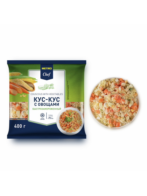 METRO Chef Кус-кус с овощами замороженный, 400г