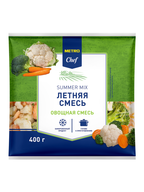 METRO Chef Смесь Летняя быстрозамороженная, 400г