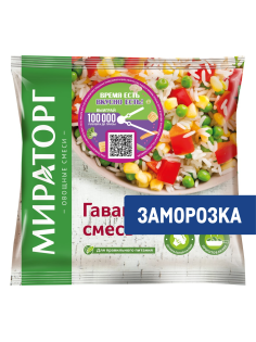 Овощная смесь Мираторг Гавайская замороженная, 400г