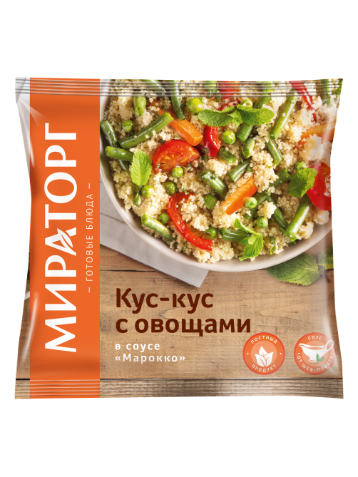 Овощная смесь Мираторг Кус-кус с овощами замороженный, 400г