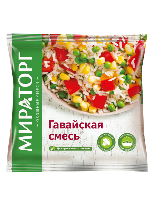 Овощная смесь Мираторг Гавайская замороженная, 400г