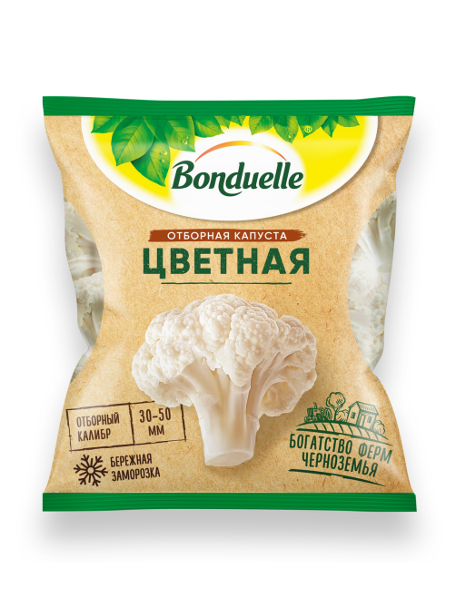 Капуста цветная Бондюэль замороженная, 400г