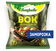 Овощная смесь Бондюэль Вок по-азиатски замороженная, 400г