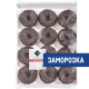 RIOBA Донаты с темной глазурью замороженные (55г x 12шт), 660г