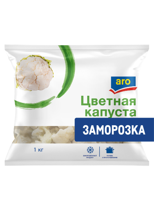 aro Капуста цветная замороженная, 1кг