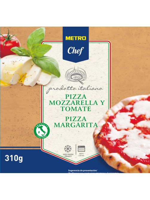METRO Chef Пицца Маргарита замороженная 27см, 310г