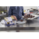 METRO Chef Пирожное Фондан шоколадный замороженный (110г x 18шт), 1.98кг