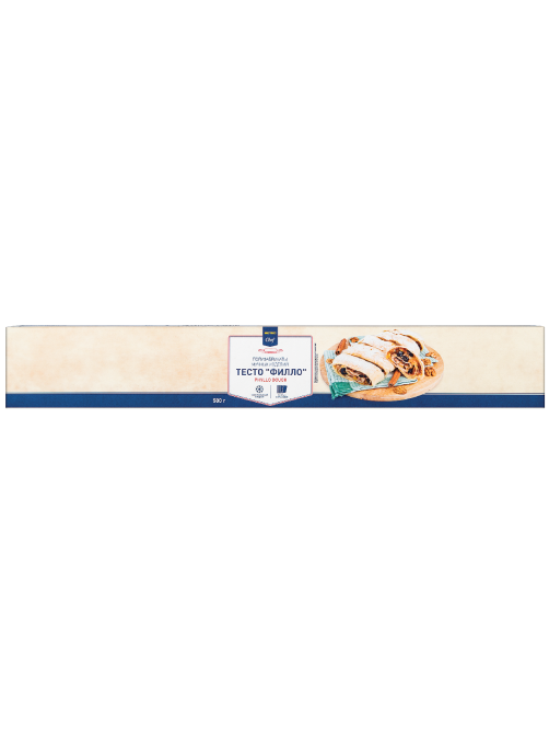 METRO Chef Тесто Фило 11-13шт замороженное, 500г