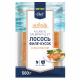 METRO Chef Лосось Атлантический филе-кусок с кожей замороженный, 500г