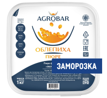 Пюре Agrobar фруктовое облепиха замороженное, 1кг