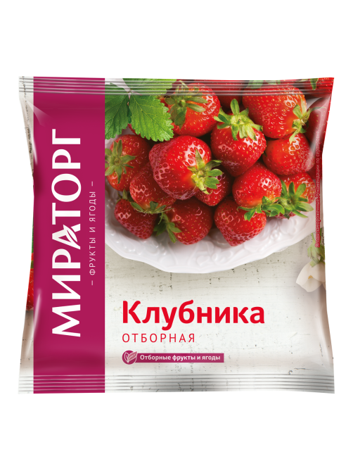 Клубника Мираторг замороженная, 300г