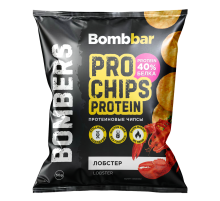 Чипсы Bombbar протеиновые лобстер, 50г