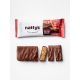 Батончик шоколадный Nattys &Go Crunchy с арахисовой хрустящей пастой в молочном шоколаде, 45г x 12 шт