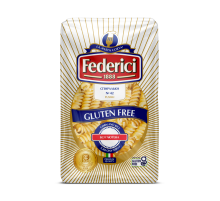 Макароны спирали Federici Fusilli №42 из кукурузы и риса без глютена, 400г