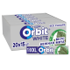 Жевательная резинка Orbit White XXL Нежная мята без сахара, 20.4г