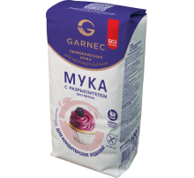 Мука Garnec с разрыхлителем без глютена, 600г