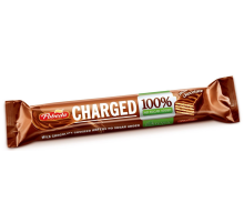 Батончик шоколадный Победа вкуса Charged молочный шоколад без сахара, 45г