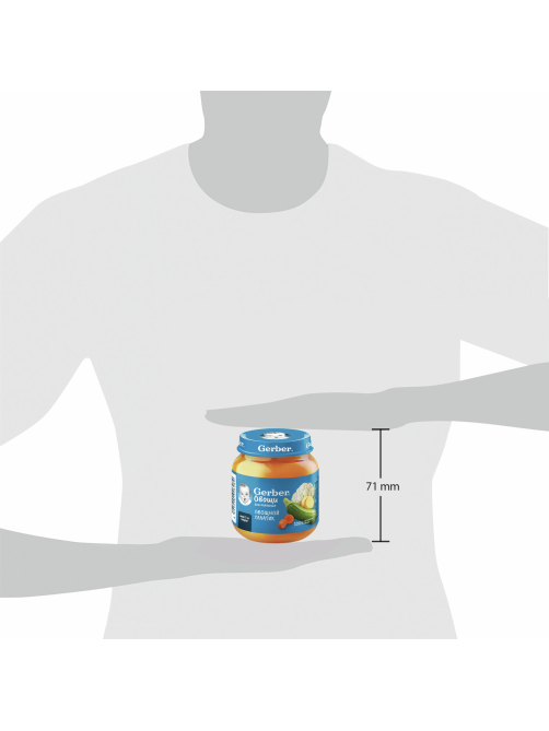 Пюре детское Gerber овощной салатик, 125г