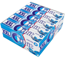 Жевательная резинка Orbit XXL сладкая мята, 20.4г x 20 шт