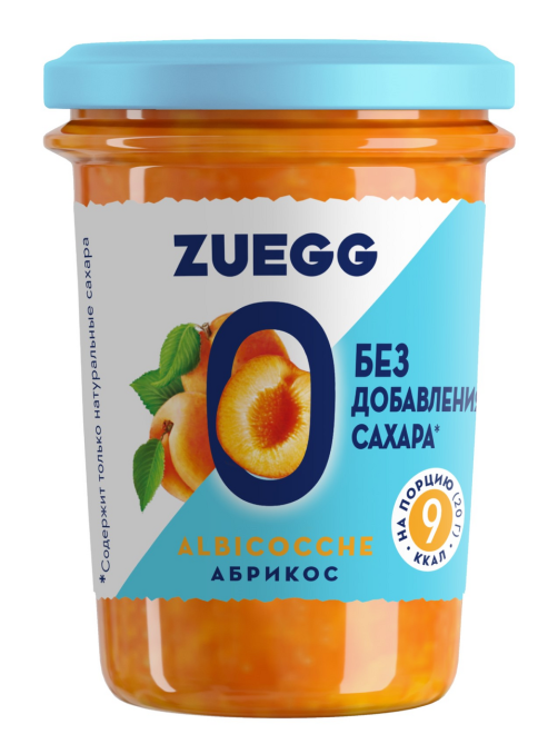 Конфитюр Zuegg Абрикос без сахара, 220г