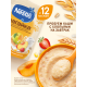 Каша молочная детская Nestle Мультизлаковая Яблоко, земляника и персик с 12 месяцев, 190г