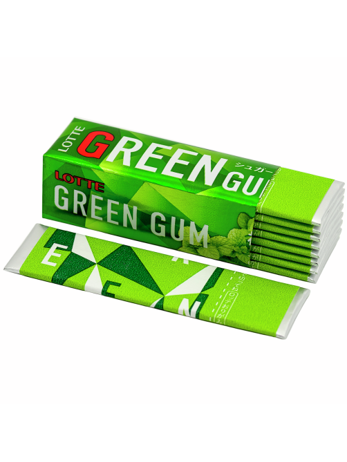 Жевательная резинка Lotte Green, 26г
