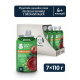 Пюре фруктово-зерновое детское Gerber яблоко, черника и овсяная каша, 110г