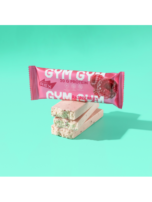 Батончик протеиновый ProteinRex Малина-йогурт без сахара без глютена, 60г