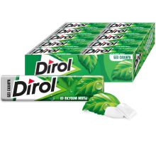 Жевательная резинка Dirol со вкусом мяты без сахара, 13.6г x 30 шт