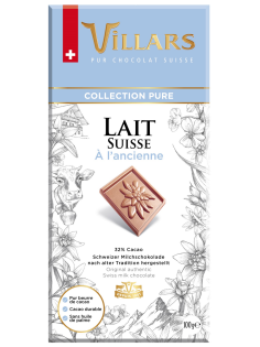 Шоколад Villars молочный 32%, 100г