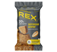 Батончик ProteinRex арахисовая паста и соль без сахара, 50г