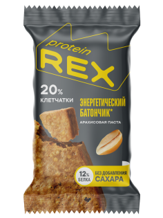 Батончик ProteinRex арахисовая паста и соль без сахара, 50г