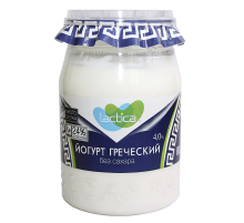 Йогурт Lactica Греческий натуральный 4%, 190г