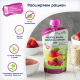Пюре фруктовое детское Fleur Alpine Яблоко, банан, малина и киноа с 8 месяцев, 120г