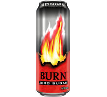 Энергетический напиток Burn оригинальный без сахара, 449мл