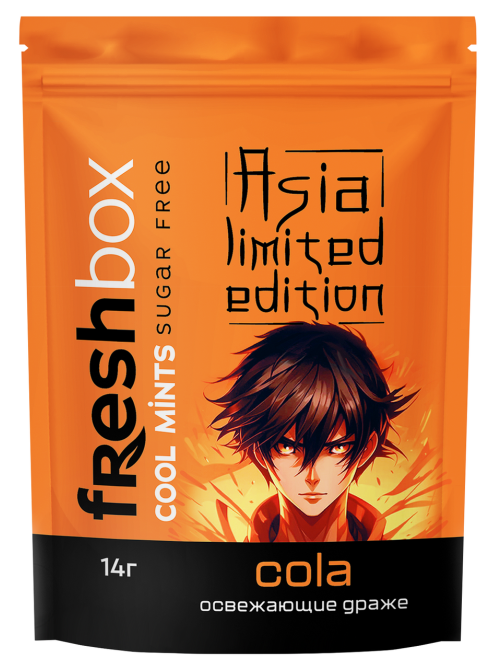 Драже FreshBox Asia Limited Edition кола, 14г