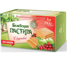 Пастила EcoFood Белевская в ассортименте без сахара, 100г