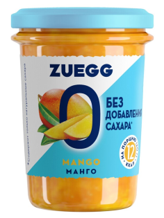 Конфитюр Zuegg манго без сахара, 220г